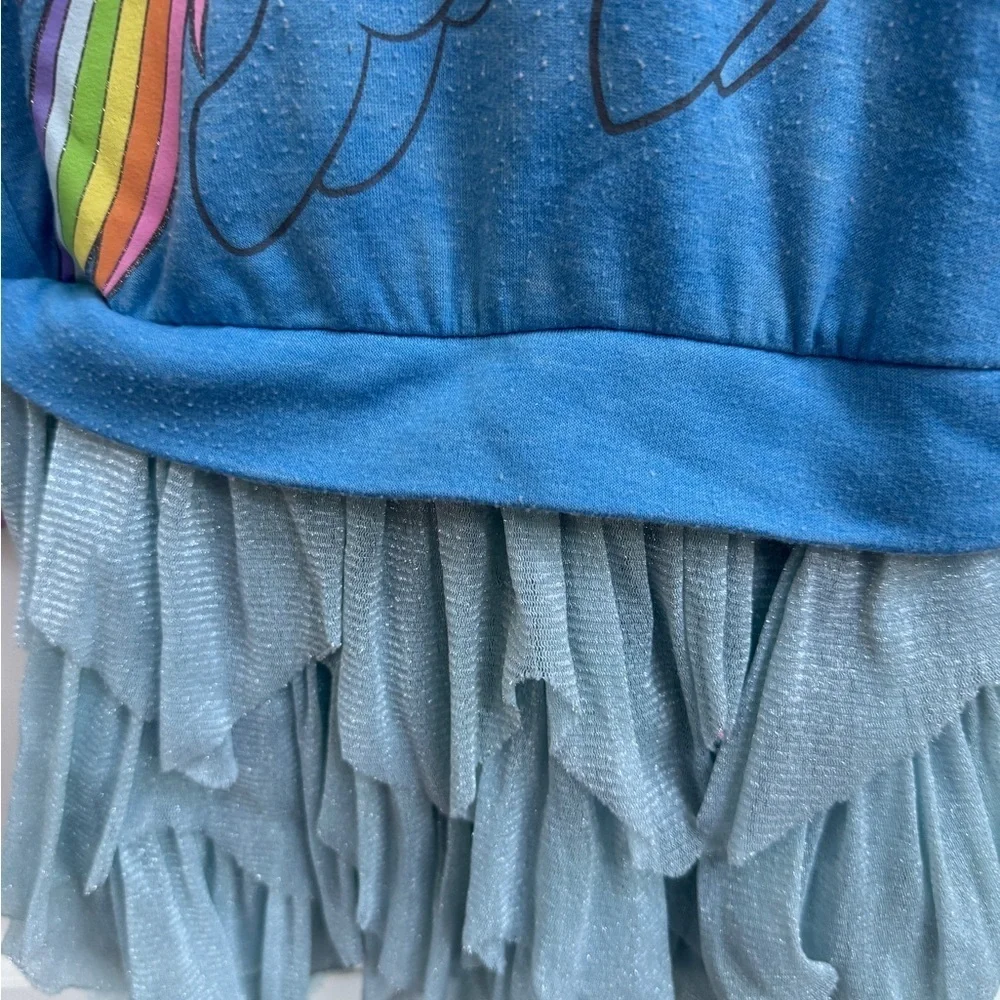 Pony Movie 3T Girls Blue My Little Pony Long Sleeve Hooded Sweatshirt Dress